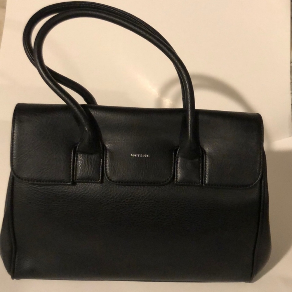 NWOT Matt & Nat Black Satchel Large